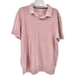 American Eagle Mens Dusty Pink Polo Shirt XL Super Soft Casual SS 100% Cotton