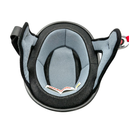 Adult XL DOT Approved Motorcycle Helmet Half Hood Black Adjustable Strap