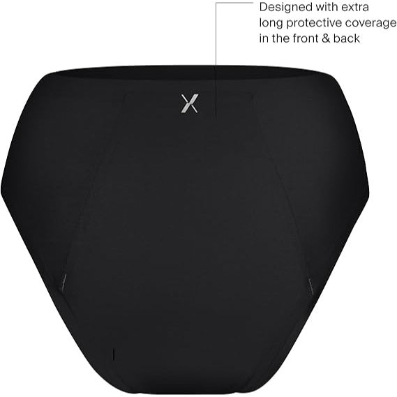 KNIX Zones+ Ultra Leakproof Bikini Back Coverage Womens XS Black Sealed Package