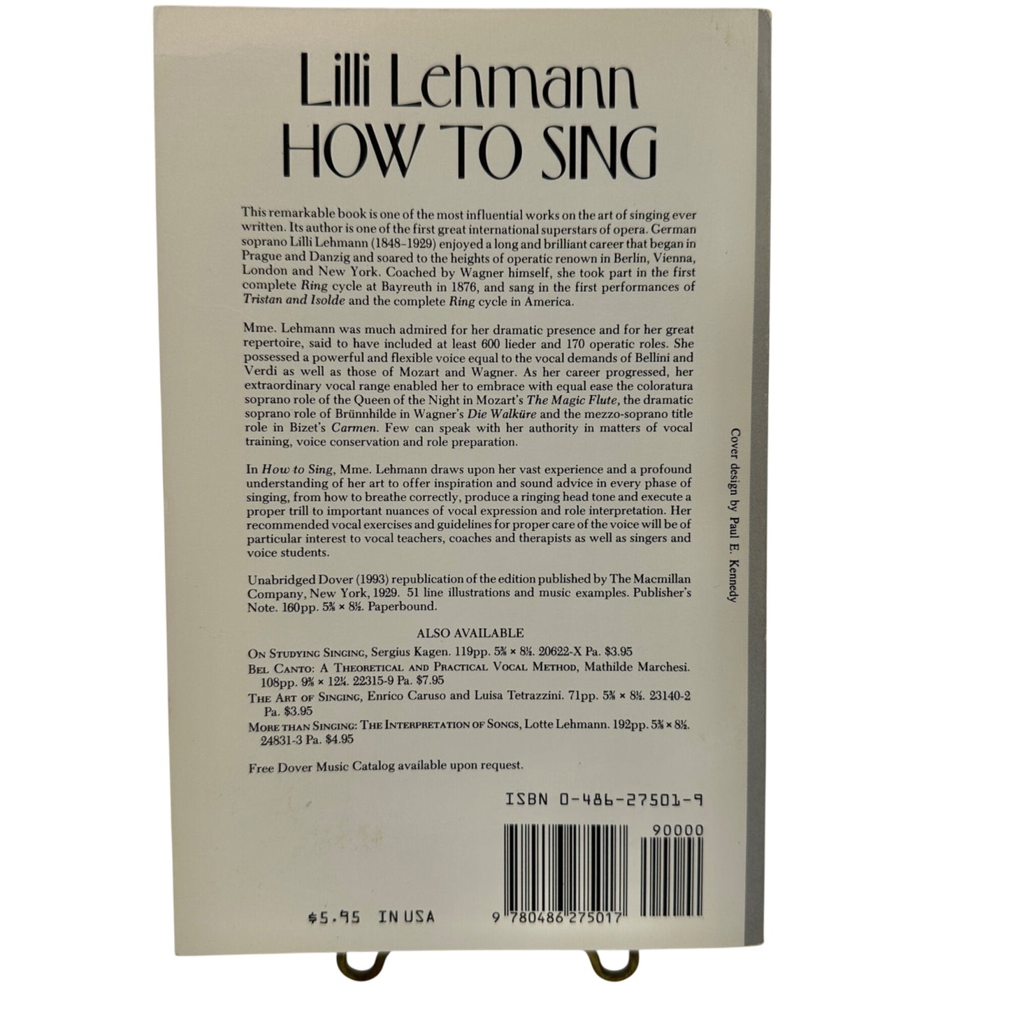 How To Sing 1993 Paperback With 51 Diagrams Music Examples by Lilli Lehmann