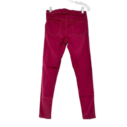 So Jegging Junior's 16 Maroon Pull On Adjustable Waist EUC