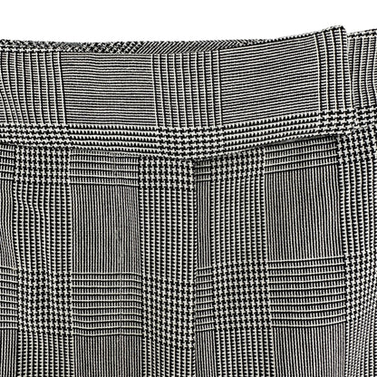 Brooks Brothers Pants Womens 10 Black Plaid Lined Pockets Button Zip Closure EUC