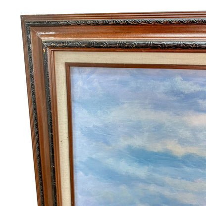 Framed Horses Print Stretched Canvas 42x30 LOCAL PICK UP ONLY