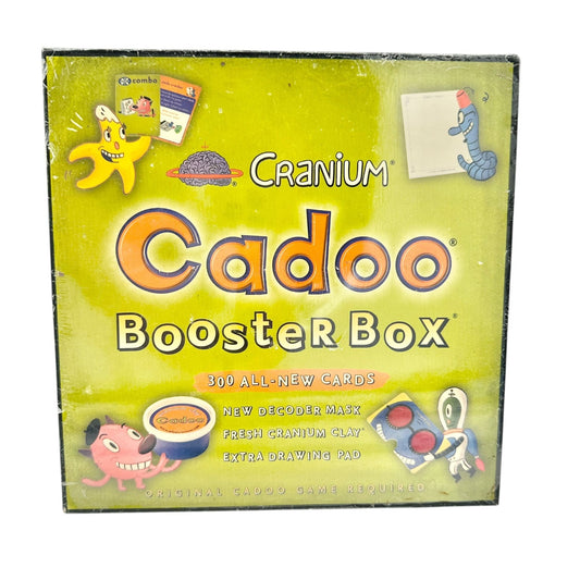 Cranium Cadoo Booster Box 300 All-New Cards Ages 7+ Requires Original Game NIP