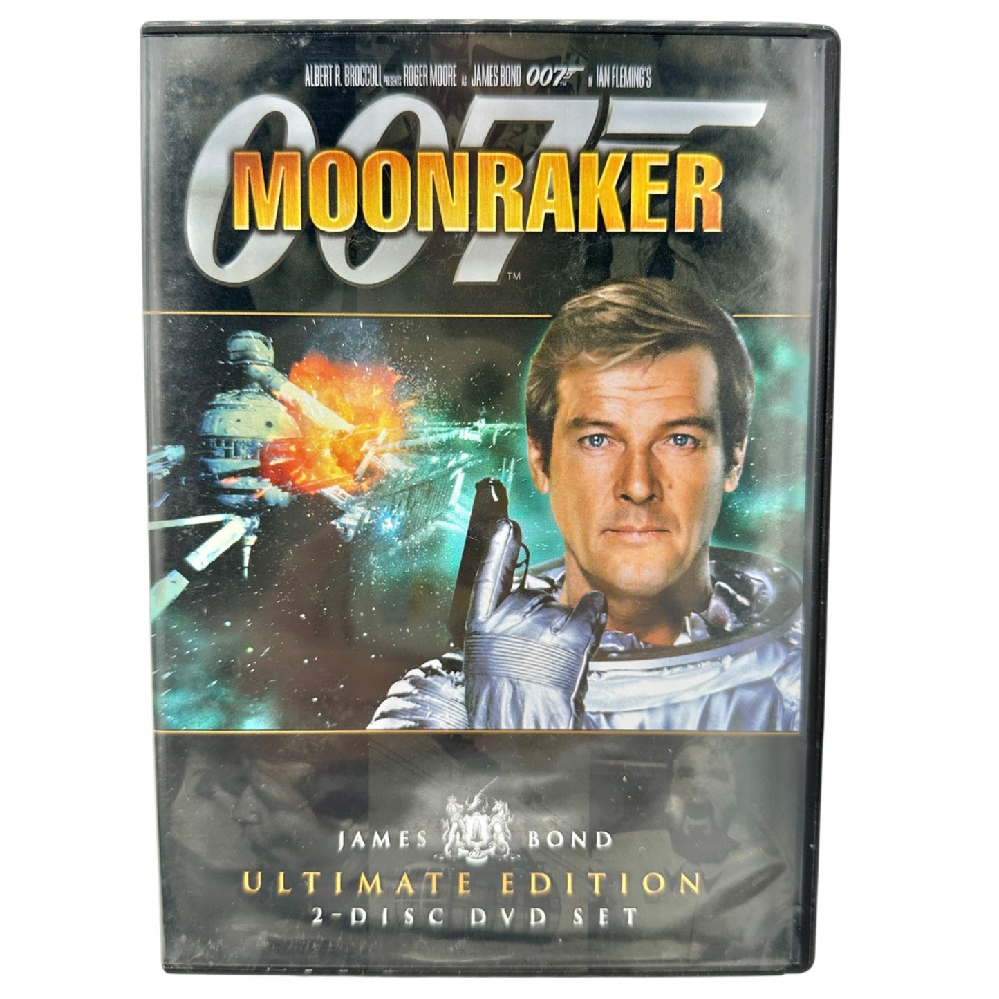 James Bond 5 DVD Lot Moonraker Octopussy Dr No You Only Live Twice Thunderball