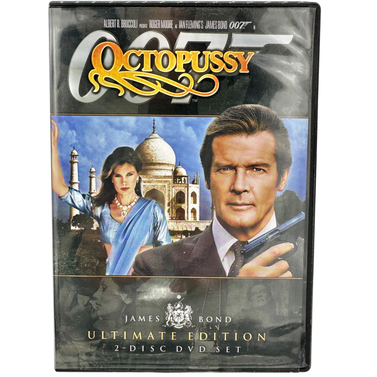James Bond 5 DVD Lot Moonraker Octopussy Dr No You Only Live Twice Thunderball