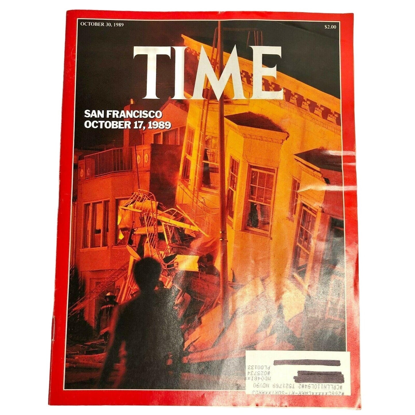 Lot of 5 Time Magazine Special Editions from 80's Earthquake American Best