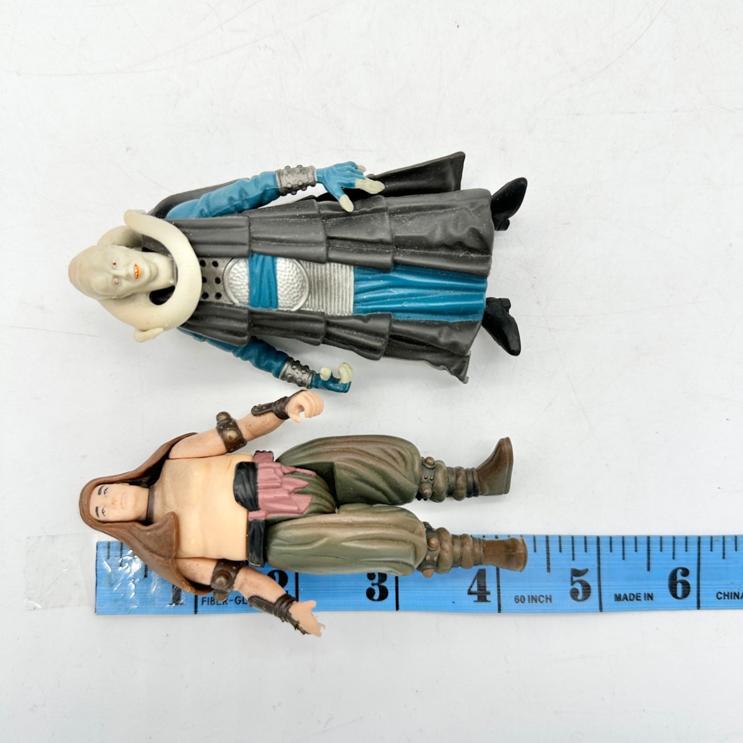 Vintage Star Wars Bib Fortuna and Malakili Action Figures 1983 Collectible Pair