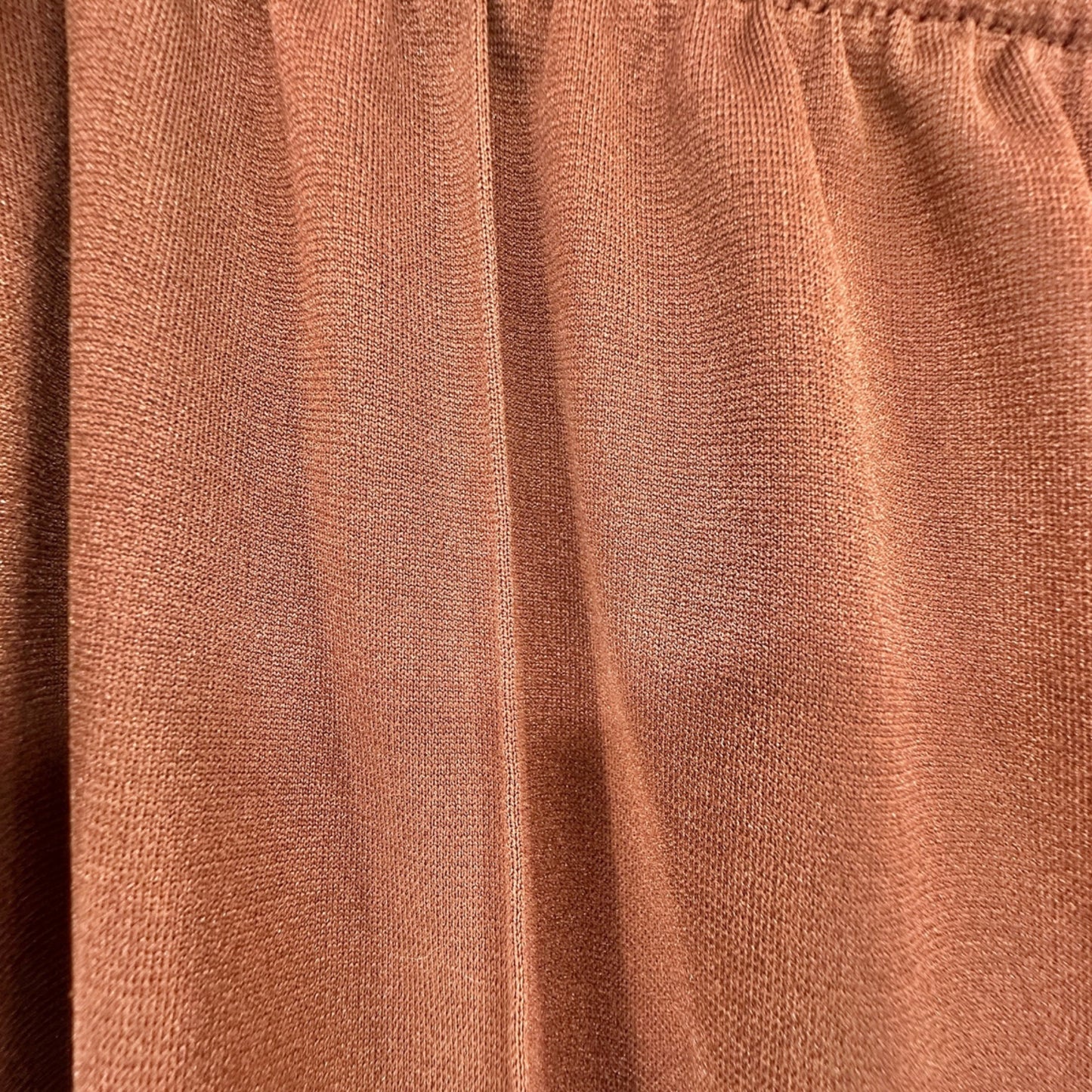 Sara Morgan Pants Womens XXP Brown Polyester Elastic Waist Comfort Simplicity