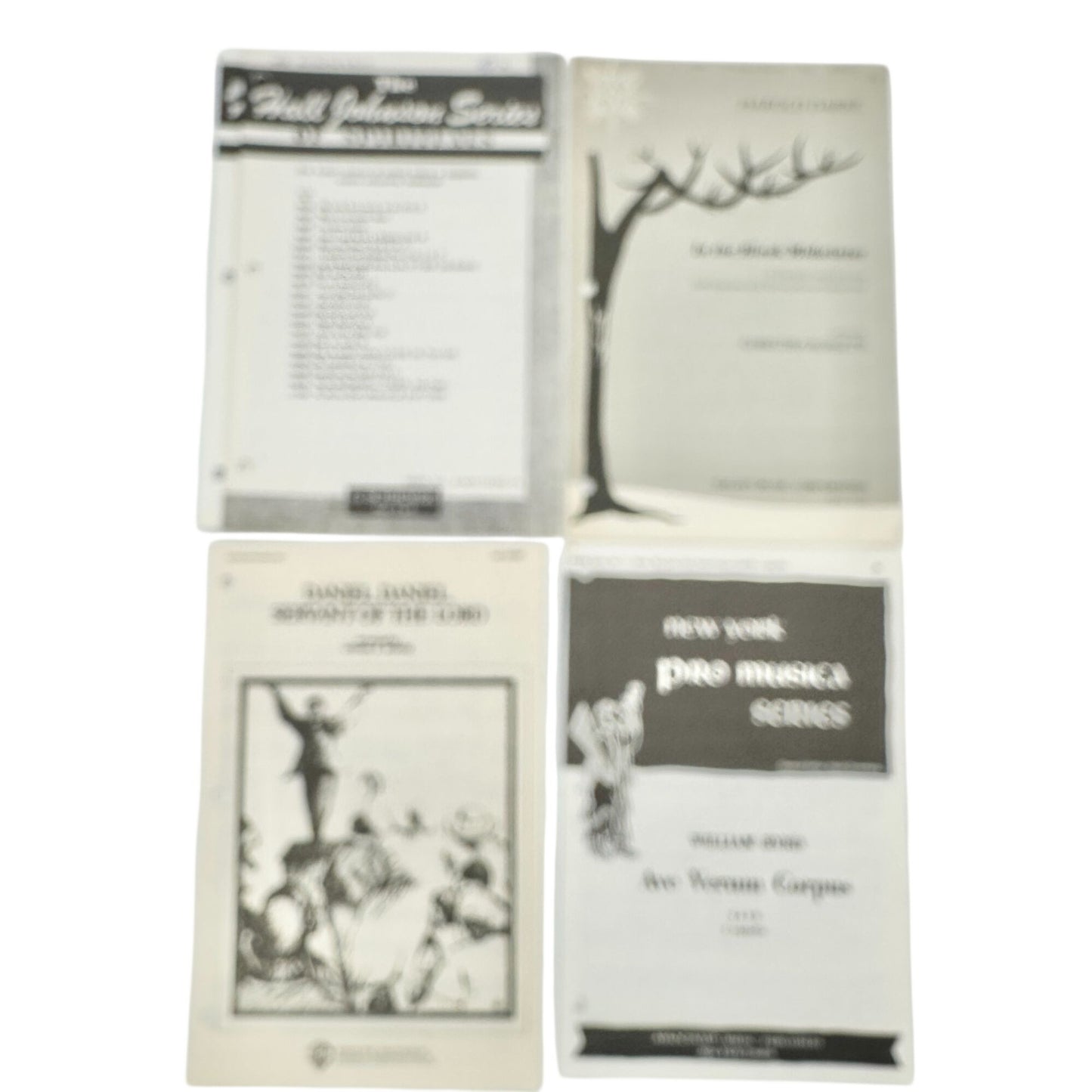 Set Of 18 Mixed Choral Music Hymns and Song Sheets SATB and SSA Arrangements