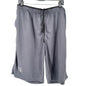 Mens Gray Gradual Athletic Shorts XL Elastic Waistband Drawstring Lightweight