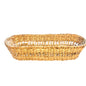 Hearth and Hand Woven Serve Basket Rustic Natural Straw Decorative Storage 16x5