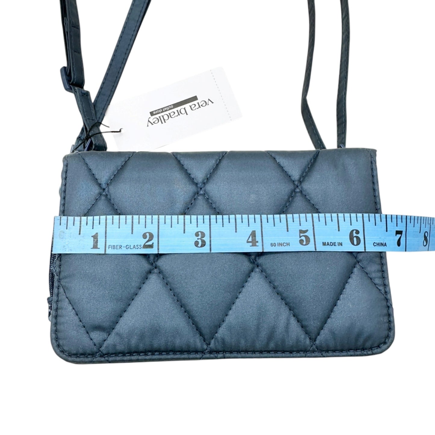 Vera Bradley Heritage 3-In-1 Crossbody Quilted Bag Peacoat Blue Ultralight NEW