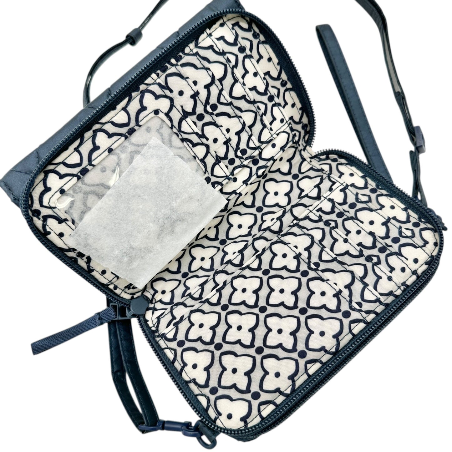 Vera Bradley Heritage 3-In-1 Crossbody Quilted Bag Peacoat Blue Ultralight NEW