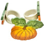 Napkin Holders Set of 3 Wooden Thanksgiving Tableware Autumn Fall