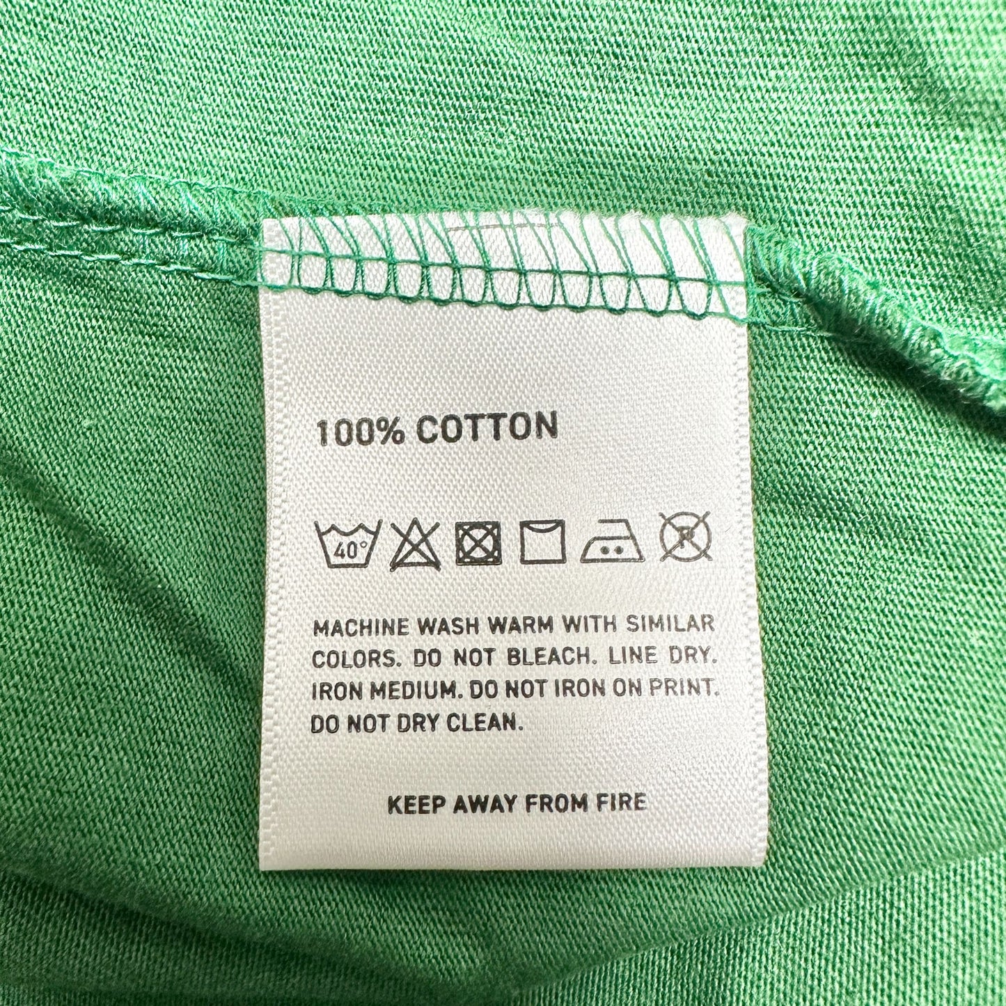 Jameson Green Organic Cotton Tee Shirt XL GOTS Certified Sustainable Ethical