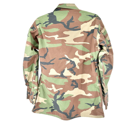 Genuine Gear Camouflage Military Style Jacket S-R Brown Green Black Cotton Poly