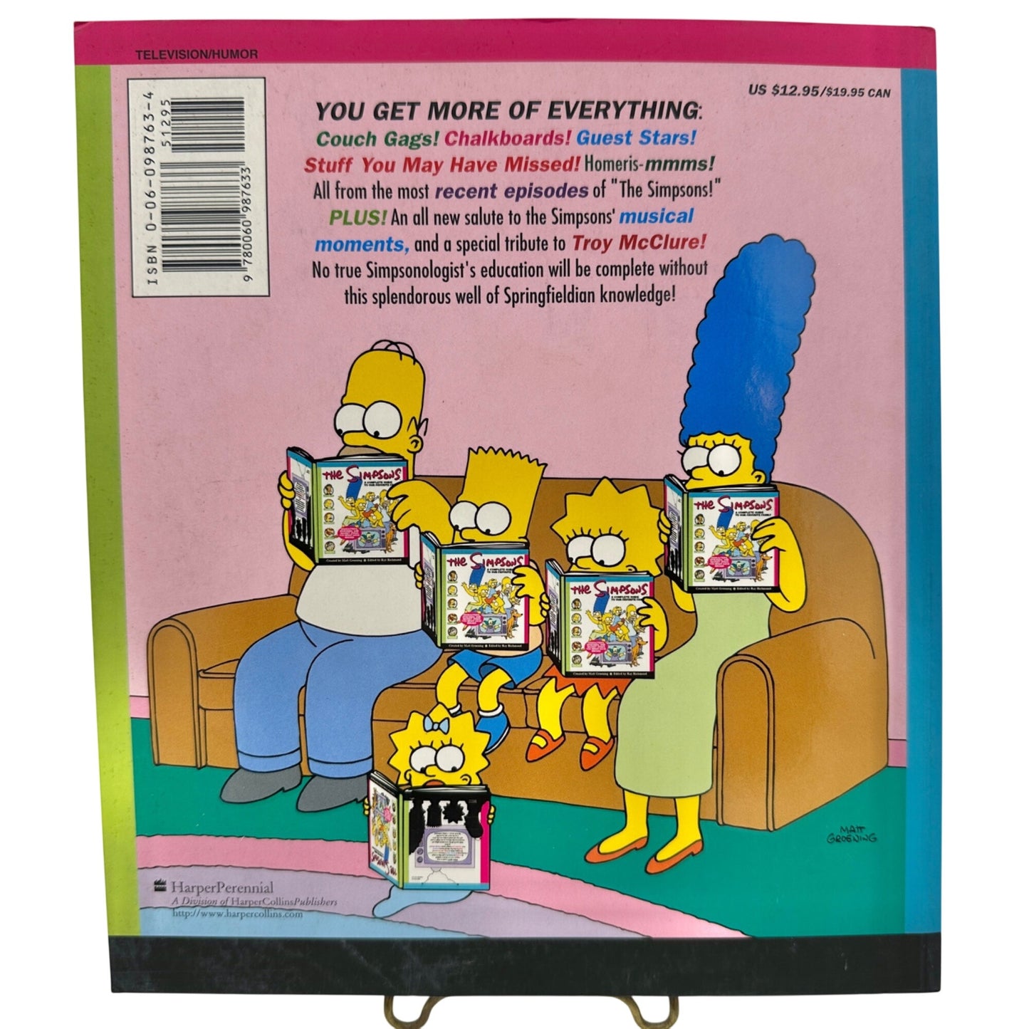 The Simpsons Forever A Complete Guide To Our Favorite Family Matt Groening Paper