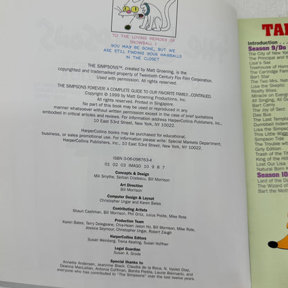 The Simpsons Forever A Complete Guide To Our Favorite Family Matt Groening Paper