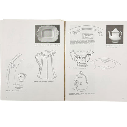 A Look At White Ironstone PLUS Second Look Book Set with Price Guides Wetherbee
