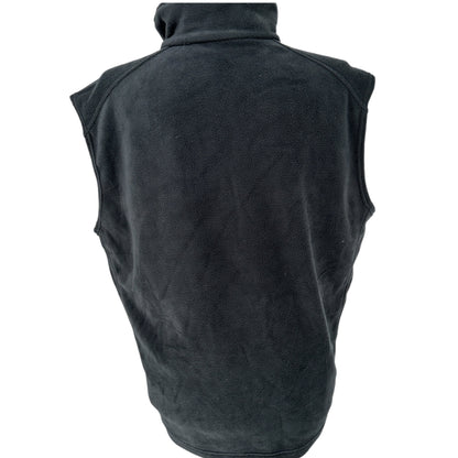 Columbia Fleece Vest Unisex XL Bourbon Town Branch Embroidered Gray Polyester