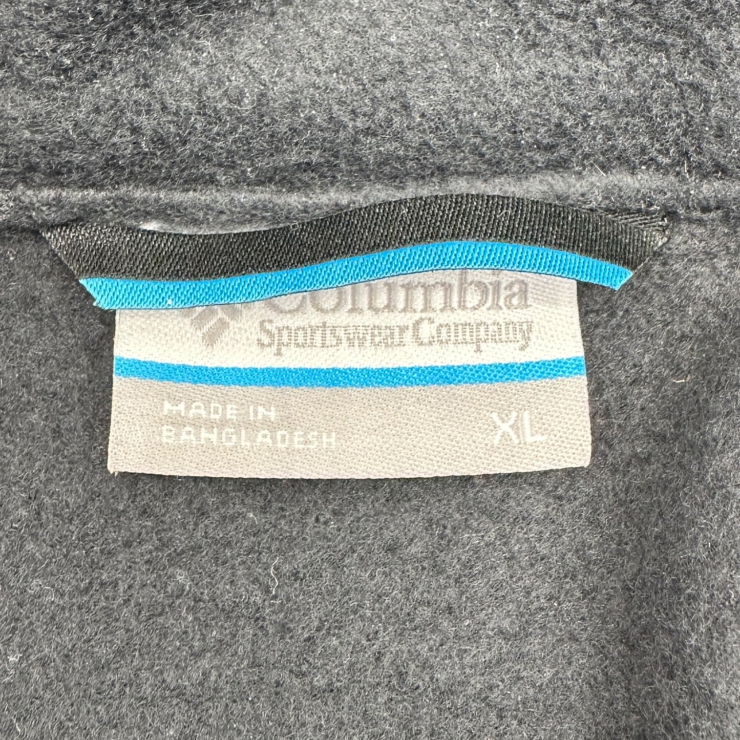 Columbia Fleece Vest Unisex XL Bourbon Town Branch Embroidered Gray Polyester