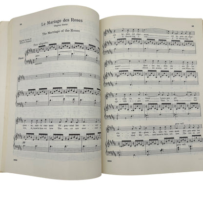 Anthology Of French Song High Voice Edition 39 Songs w Piano Spicker Schirmer