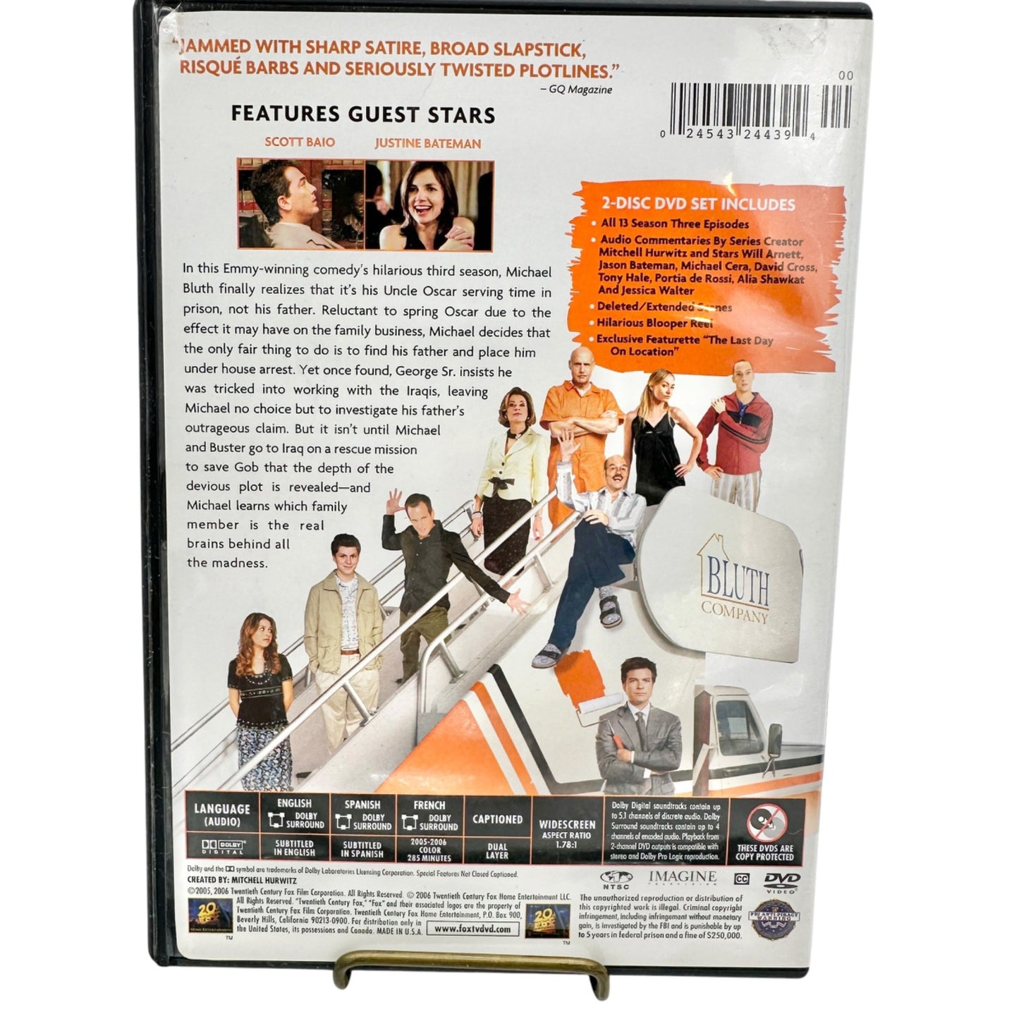 Arrested Development Seasons 1 and 3 DVD Box Sets Comedy TV Series Jason Bateman