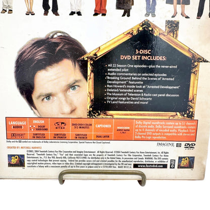 Arrested Development Seasons 1 and 3 DVD Box Sets Comedy TV Series Jason Bateman