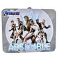 Marvel Avengers Endgame Metal Tin Lunchbox With Handle and Latch Assemble Design