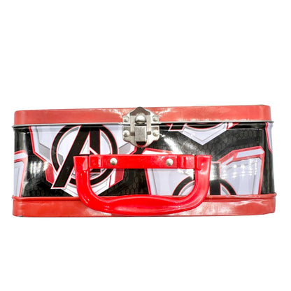 Marvel Avengers Endgame Metal Tin Lunchbox With Handle and Latch Assemble Design