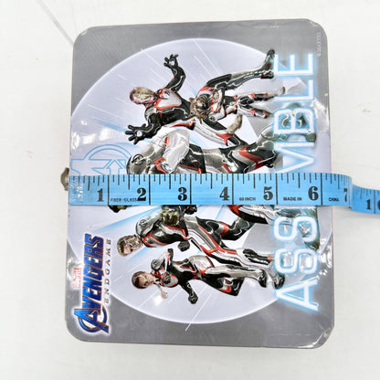 Marvel Avengers Endgame Metal Tin Lunchbox With Handle and Latch Assemble Design