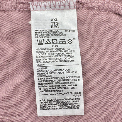 Old Navy XXL Mauve Graphic Tee Colorado Design Soft-Washed Cotton Poly Blend