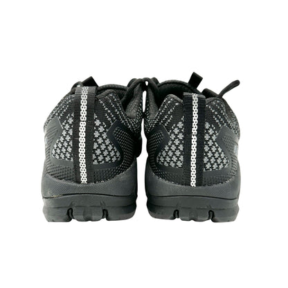 Ulogu Hiking Sneakers Womens 8.5 Black With Non-Slip Outsole Cushioned Sturdy