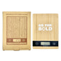 Bamboo Kitchen Scale Go For Bold Digital Display 5000g Capacity Battery Powered
