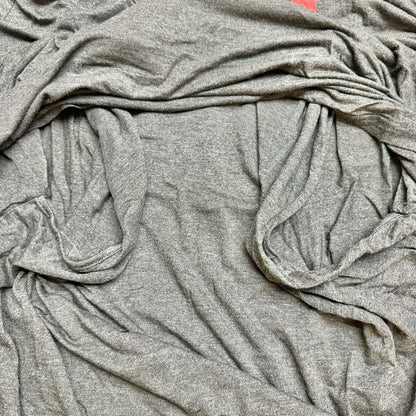 Latched Mama Nursing Top 2.0 Womens Size 1X Charcoal Gray MAMA CLAUS 3/4 Sleeve