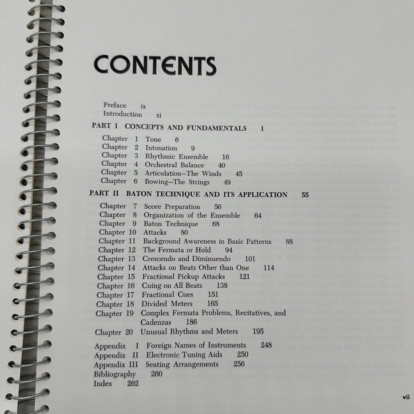The Conductors Workshop By R. Gerry Long Second Edition Spiral Workbook 1977