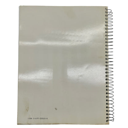 The Conductors Workshop By R. Gerry Long Second Edition Spiral Workbook 1977