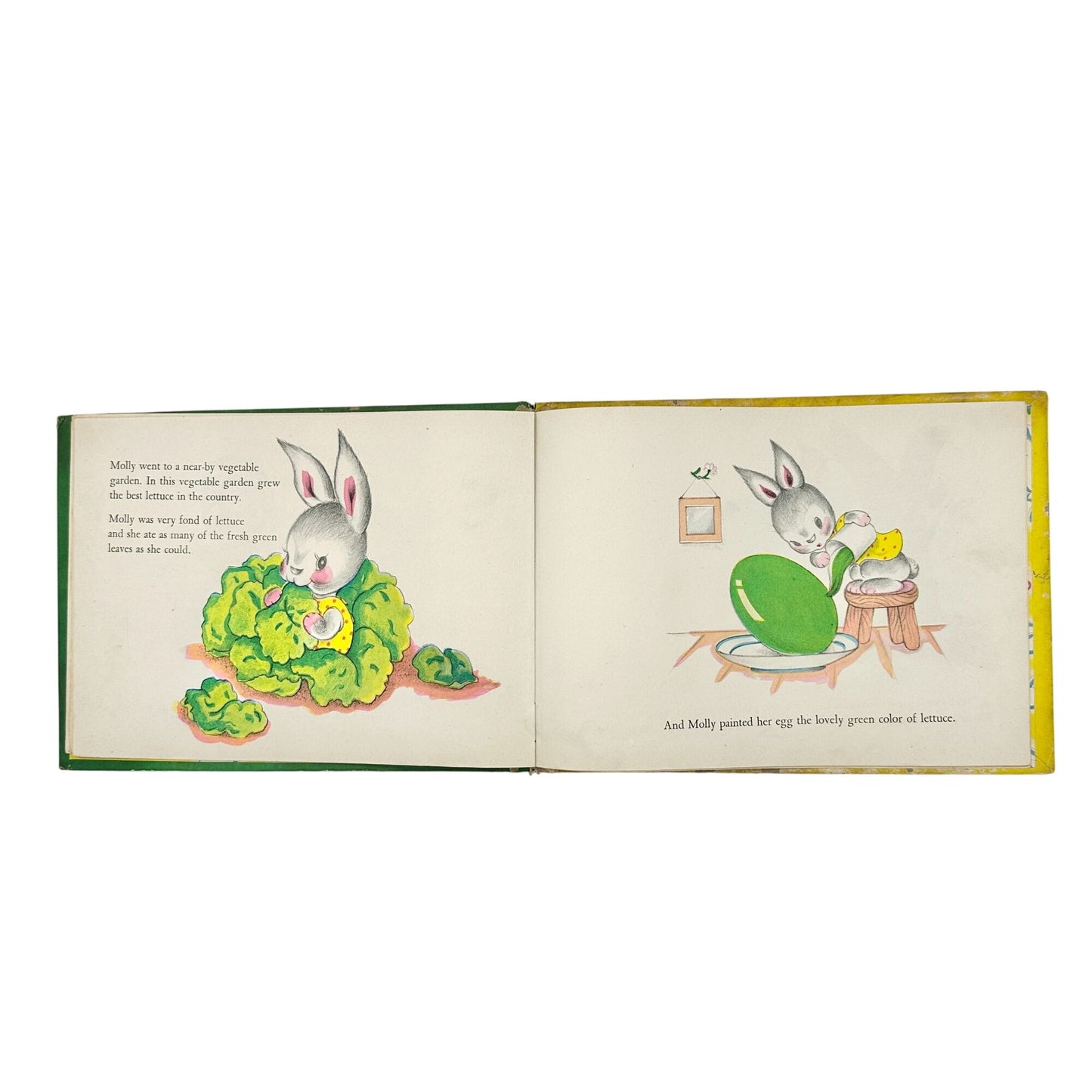 A Surprise For Mrs. Bunny By Charlotte Steiner Hardcover 1945 Childrens Book