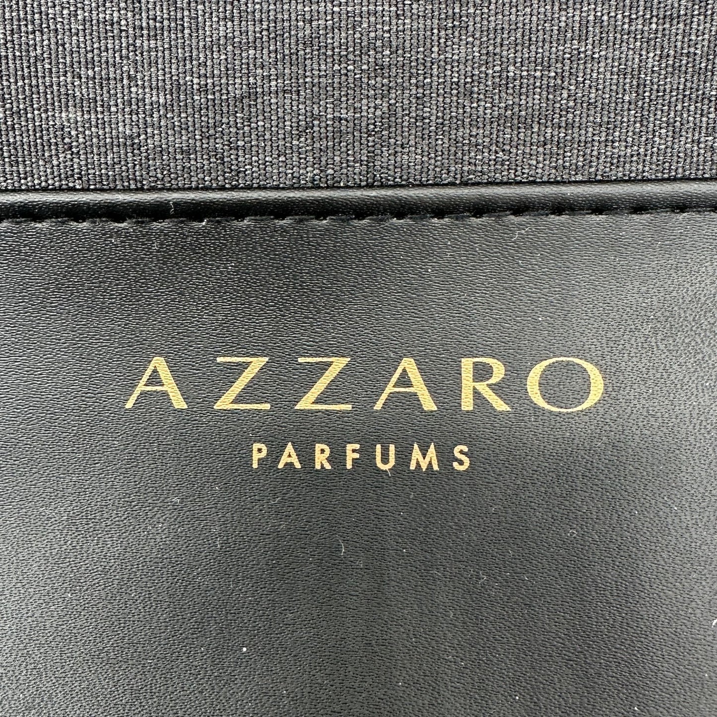 Azzaro Paeduma Duffle Bag Gray and Black Recycled Material NEW 20.5 x 11 x 6.5