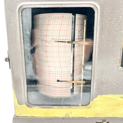 Vtg Friez Instruments Hygro-Thermograph Recording Relative Humidity Air Temp 594