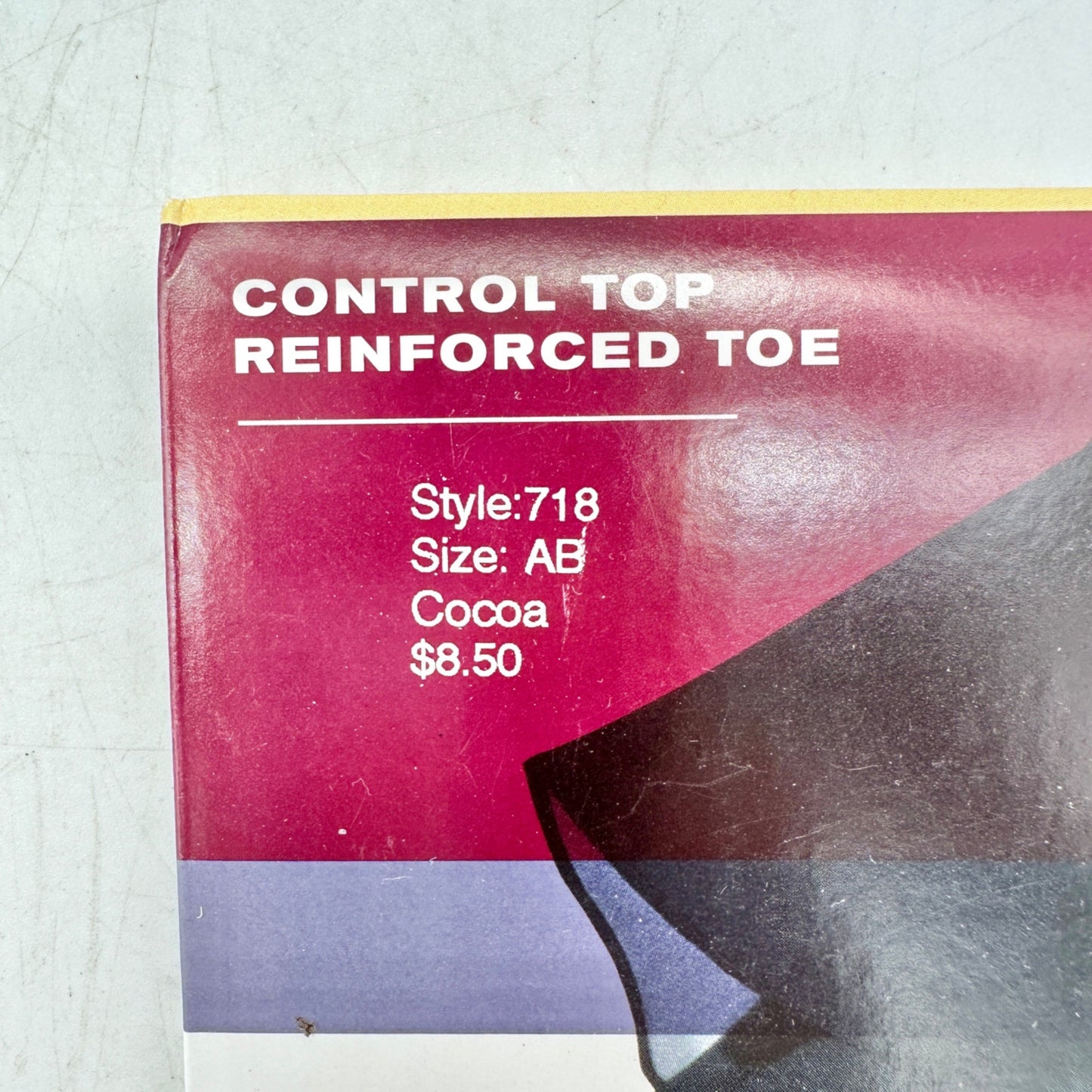 Hanes Silk Reflections Pantyhose Control Top 6pk Size AB Barely Black Cocoa Jet