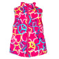 The Children's Place Puffer Vest Kids S 5/6 Sleeveless Fleece Inside Bright Pink