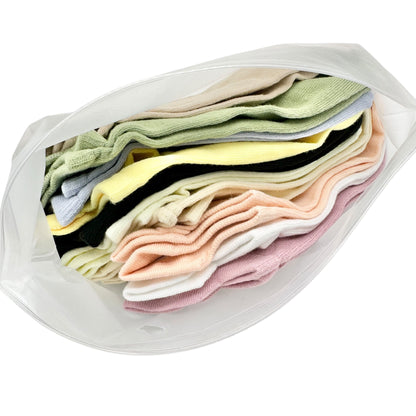 Womens 10 Pack Set of Ankle Socks Multiple Colors Soft Knit Comfort Blend