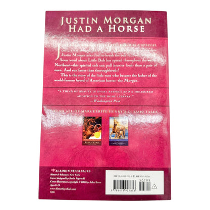 Marguerite Henry Book 3 Pack Mistys Twilight Sea Star Justin Morgan Had A Horse