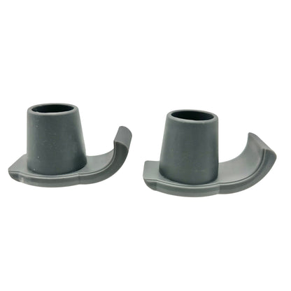 Walker Glider and Stopper Set Rubber Replacement Accessories 2 New 2 Used