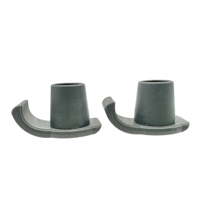 Walker Glider and Stopper Set Rubber Replacement Accessories 2 New 2 Used
