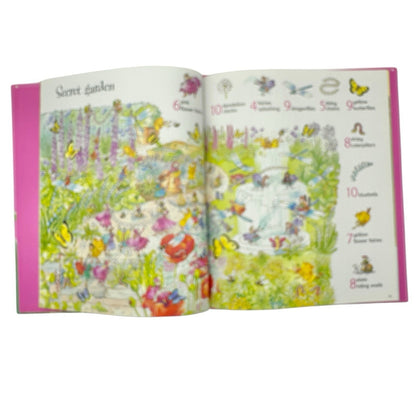 1001 Things to Spot in Fairyland by Gillian Doherty (2006, Hardcover) Usborne
