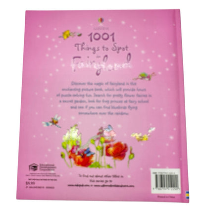 1001 Things to Spot in Fairyland by Gillian Doherty (2006, Hardcover) Usborne