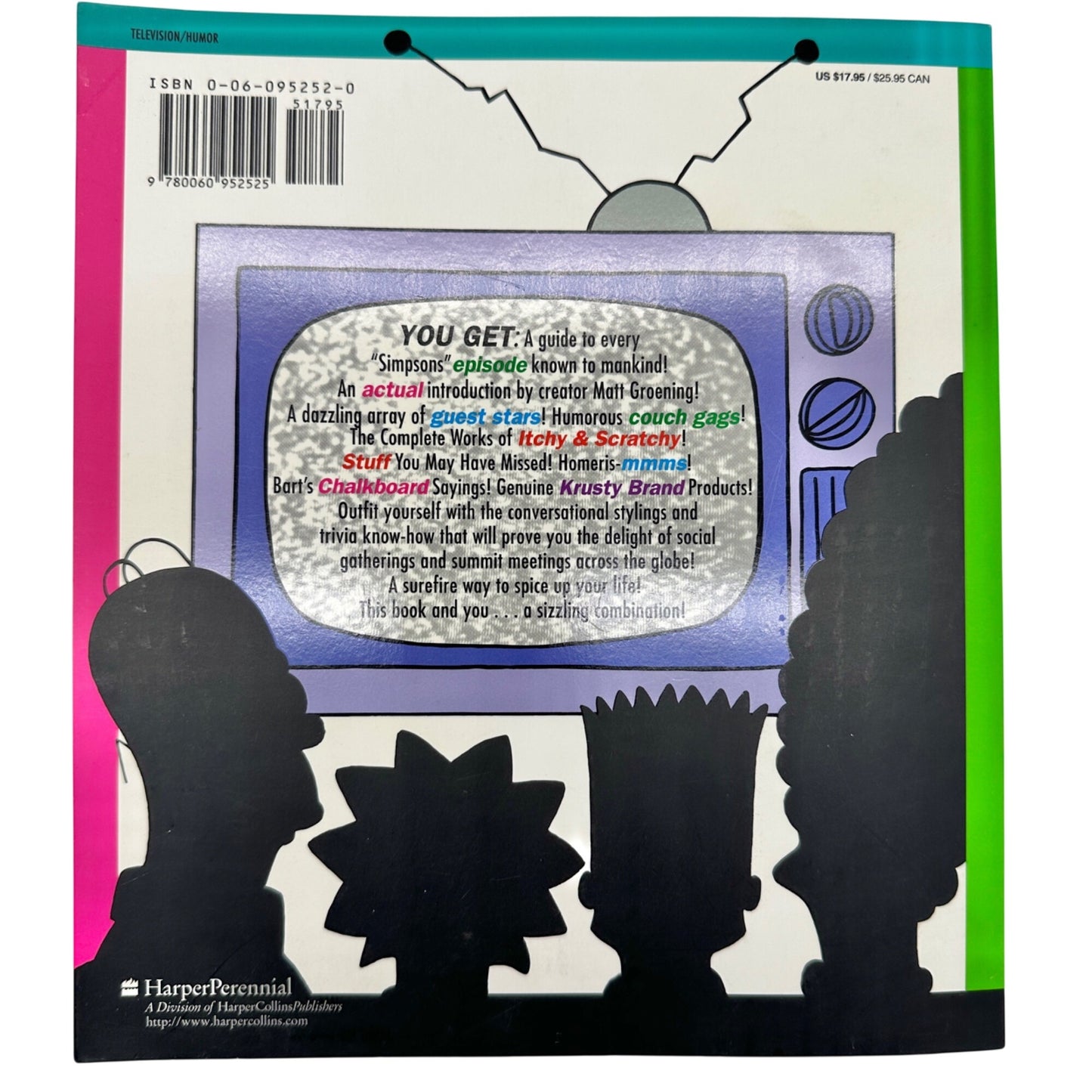The Simpsons A Complete Guide To Our Favorite Family Matt Groening 1997 Paperbck